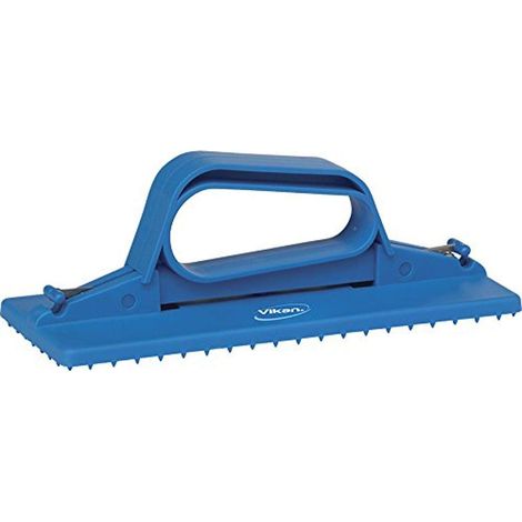Vikan - Igiene - Supporto per pad - Modello a mano - Polipropilene - Blu (1/2)