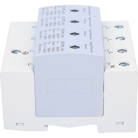 Überspannungsschutzgerät mit Blitzschutz, elektronisches Bauteilmodul SUP2-40 4P 40KA 420V (1/5)