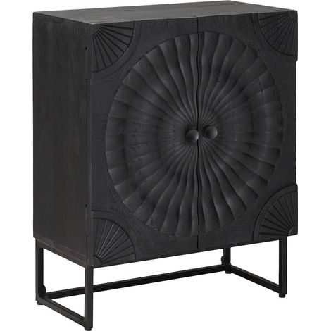 vidaXL  Sideboard  Black 55 x 30 x 70 cm
