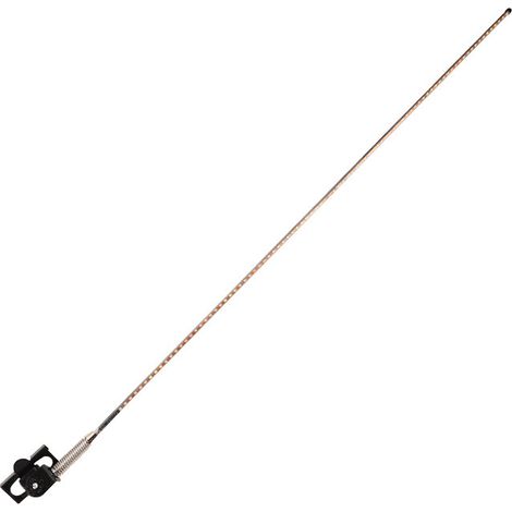 Antena de luz de 24 V para camión, mástil largo, antena de carreras colorida, luz de señalización decorativa universal modificada, mástil de bandera, luz de advertencia de 24 V para camión [Longitud 5