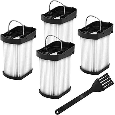 Lot de 4 filtres en tissu de rechange compatibles avec les aspirateurs portables sans fil Shark WV401BL, WV401PK et WV403 (1/5)