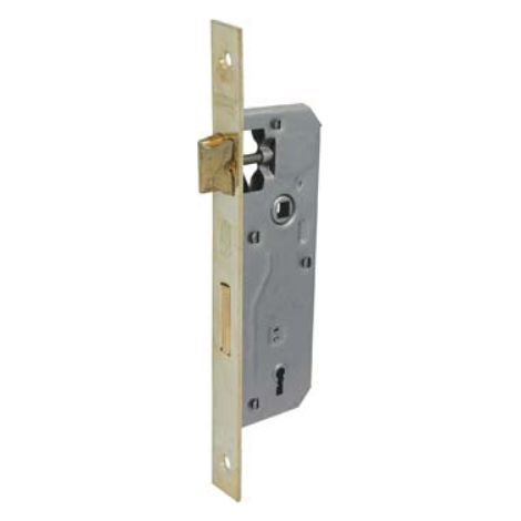 Serratura patent b.quadro ottonato 040p bonaiti i.mm 90 f.mm 22 e.mm 50 Bonaiti (1/2)