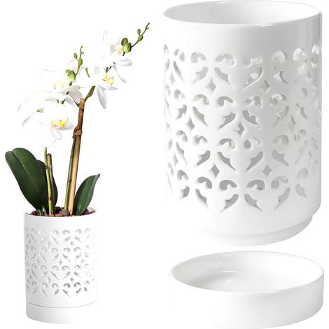 Yii - Pot à orchidées, lot de 5 pots de 12,7 cm (5 pouces). (1/5)