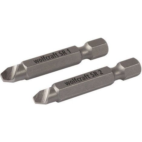 Lot De 2 Embouts Defectueux A Tete Speciale 2982000 - Wolfcraft (1/5)