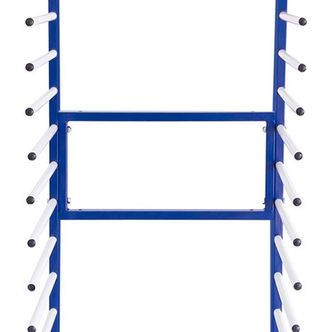 Monster Racking – Connecteur bidirectionnel pour chariot de séchage – Acier revêtu de poudre – Assemblage large ou étroit – 4 boulons à main inclus