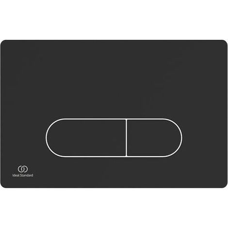 Plaque de commande IS Betätigungsplatte M1 Oleas, déclenchement mécanique, noir