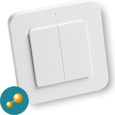 Trasmettitore da parete serie Intertechno ITW-802 bianco