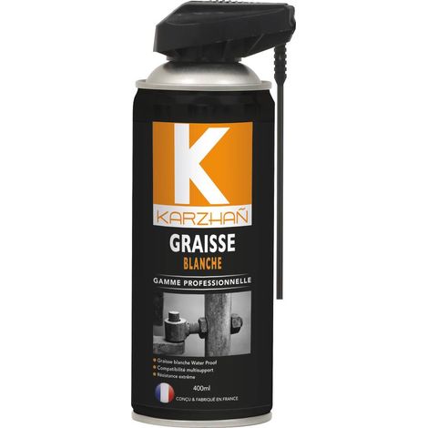 Aerosol 500ml graisse blanche KARZHAN - 24552 (1/2)