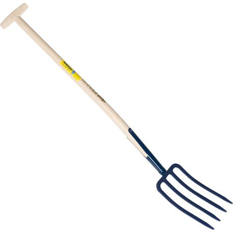 OUTILS PERRIN Fourche à bêcher à soie 4 dents 30 manche béquille tournée