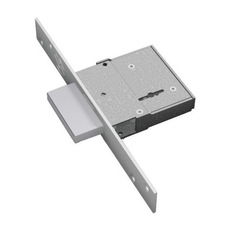 SERRATURA METALLO INFILARE 2001 SECUREMME  B.Q ZINC F.MM 25 DM M2 H.MM 73 E.MM 50