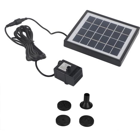 1,5-W-Miniatur-Bürstenlos-Tauchpumpe mit Solarantrieb für Aquarium, Springbrunnen und Teich (1/5)