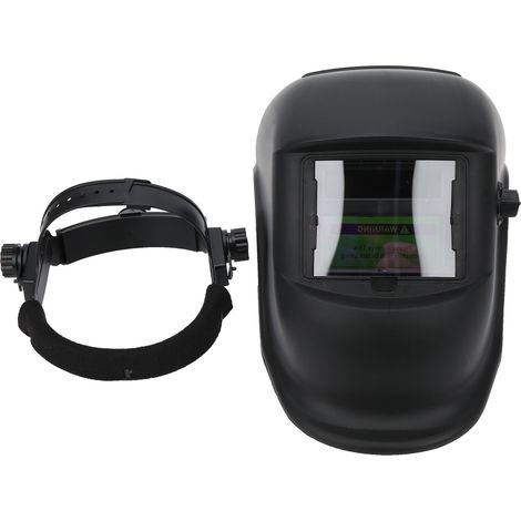 Casque de soudage automatique à obscurcissement, protection faciale pour soudeur, équipement industriel monté sur tête (1/5)
