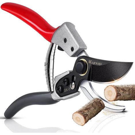 Filiyano – outil de jardinage à – Sécateur, cisaille à jardin, outil de jardinage à main, lames en acier SK5, capacité de coupe jusqu'à 2,5 cm (1/5)