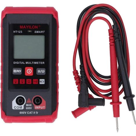 Multimeter für Gleich- und Wechselspannung, Stromstärke, Widerstand und Kapazität – Messgerät für Messungen