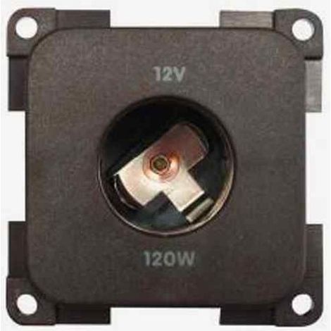 Socle 12V allume cigare grise