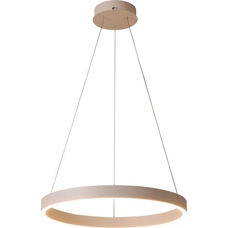 Lámpara colgante LED 60W BRASCO DOWN PND56215080RPCGD3KS4KTRDIMM Italux
