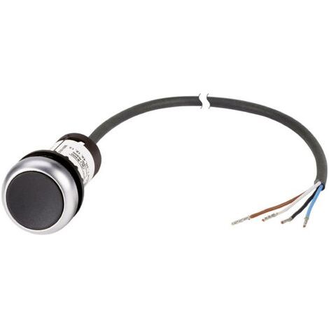 Bouton-poussoir plat Eaton C22-D-S-K01-P62 185672 noir 1 pc(s) S270731 (1/3)