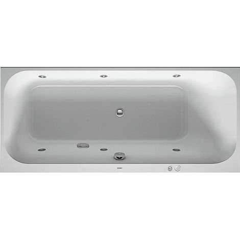 Duravit Happy D.2 Whirlwanne, Einbauversion, 1 Rückenschräge (1/5)