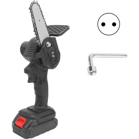 Scie à chaîne électrique TB189 550W, une main, rechargeable, mini outil de jardinage domestique, prise UE 100-240V (1/5)