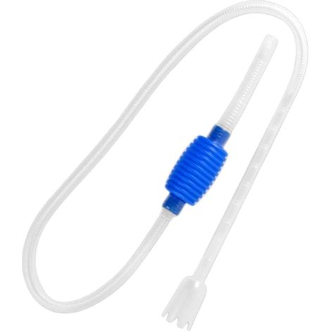 Aspirateur Aquarium Poisson,Pompe Nettoyage Gravier Siphon,pour Changement Eau Réservoir Support Tuyau Pompe Aspiration Filtre Sable Accessoire Poissons (1/5)