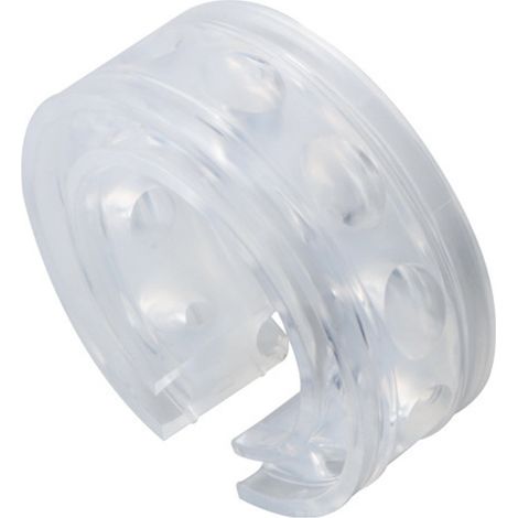 (Exclusivité Asie du Sud-Est) Amortisseur transparent en caoutchouc pour voiture, butée de ressort d'amortisseur, accessoires de modification automobile, coussinet en caoutchouc pour amortisseur B (1/5)
