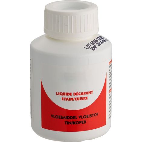 Décapant liquide pour brasage tendre 50ml