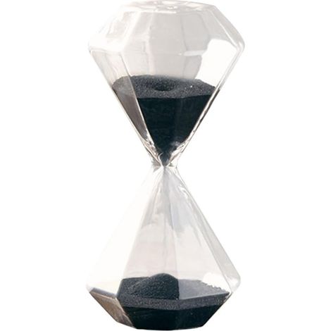 Sablier Minuteur Décoratif en Verre Borosilicate Noir 5 pour et (1/5)