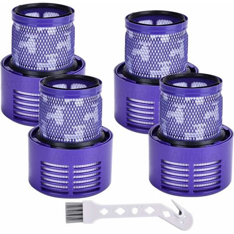 Filtre Dyson V10 Filtre de remplacement lavable pour Dyson V10 SV12 DY-969082-01 Pack de 4 (1/5)