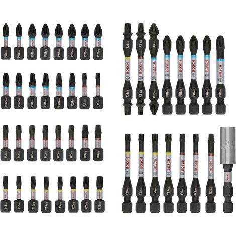 Bosch Set PRO Impact 48 puntas de atornillar multicolor (1/3)