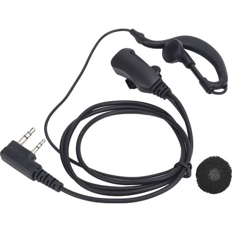 Kit oreillette K avec clip pour talkie-walkie BAOFENG UV3R PLUS UV5R UV5RA UV5RB UV5RD (1/5)