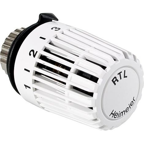 Heimeier bouton de thermostat de radiateur blanc