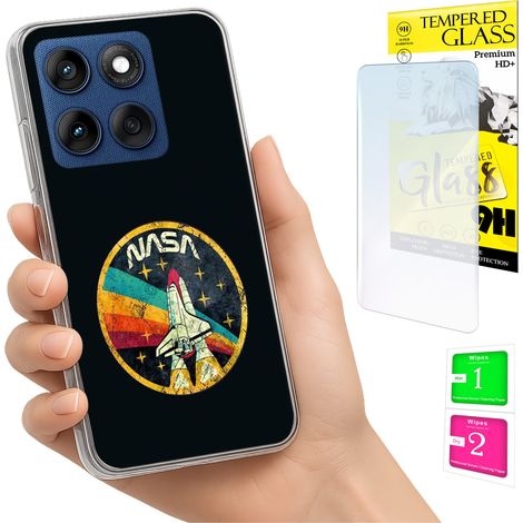 Schutzhülle für Motorola Edge 60 Fusion / Edge 60 Gehäuse, Rückseite, Glas