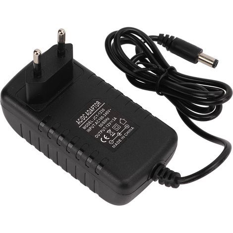 Alimentation Secteur 12V 3A pour Écran PC, Adaptateur Universel 100‑240V EU (1/5)