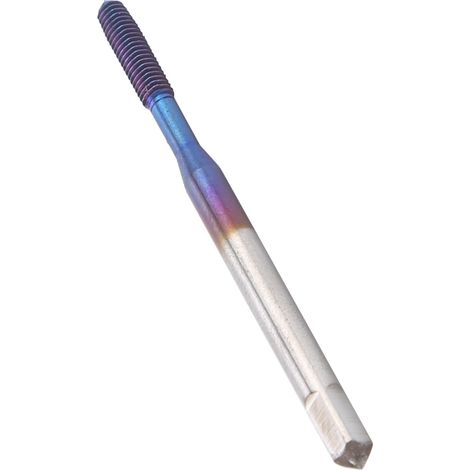 Taraud d'extrusion avec revêtement nano bleu, outil de taraudage métrique pour la fabrication et la réparation M2.5 (1/5)