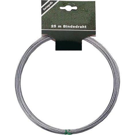 E-FLOR Bindedraht verz. 2,5 mm 25-m-Ringe