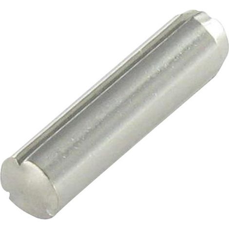 Goupille cannelée cylindrique avec chanfrein G07 Inox A1 4X25-1 pièce