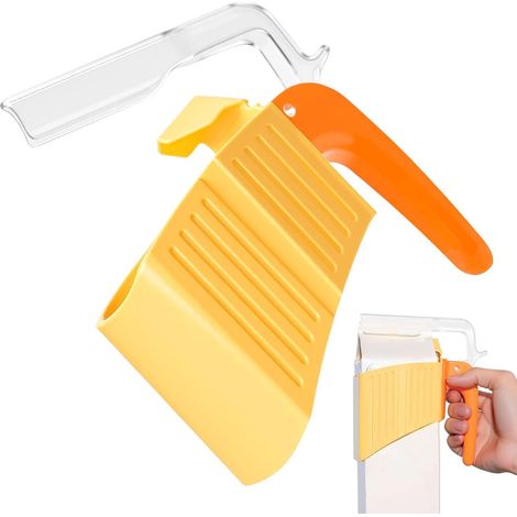 Support Verseur pour Brique de Lait Assistant Verseur Réutilisable Aide Au Versement Pour Brique De Jus Pour Maison Appartement Cuisine Salle À Manger Camping Pique-Nique (1/5)