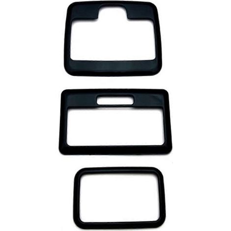 Garniture de protection pour lampe de lecture, accessoire d'intérieur, noire --- (1/5)