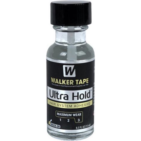 Colle pour perruques en dentelle, imperméable et résistante à la transpiration, tenue ultra-forte, en ruban adhésif (15 ml). (1/4)