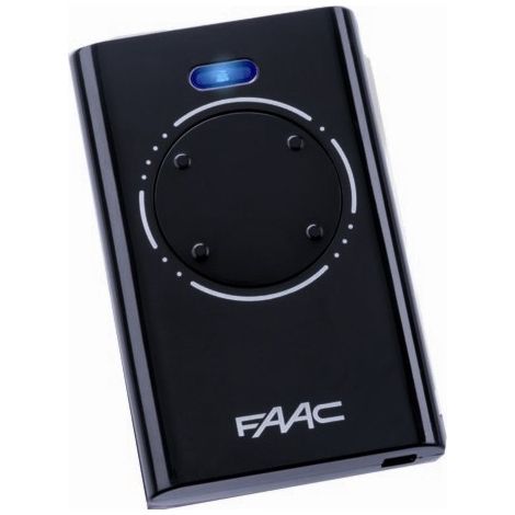Faac – Télécommande 4 canaux 433 MHz – Émetteur SLH LR Rolling Code – Long Range – Pour motorisations de portails (1/7)