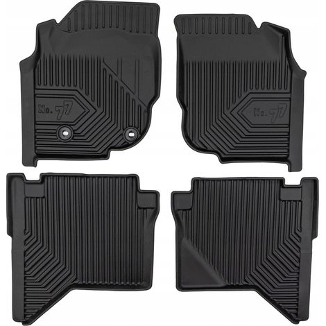 ALFOMBRAS, ALFOMBRILLA LIMPIAPARABRISAS DE GOMA TOYOTA HILUX 7 VII 2005-2015 BAÚL 77 (1/5)