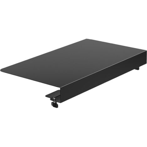 Connecteur d'angle de bureau à pince, rallonge de table en acier en forme de L de 17 pouces (1/5)