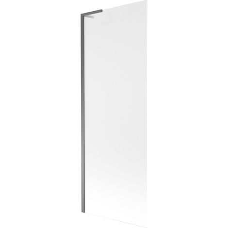Mexen Next L paravento per vasca da bagno a 1 anta 70 x 150 cm, smerigliato, gun metal - 895-070-000-03-30-95 (1/5)