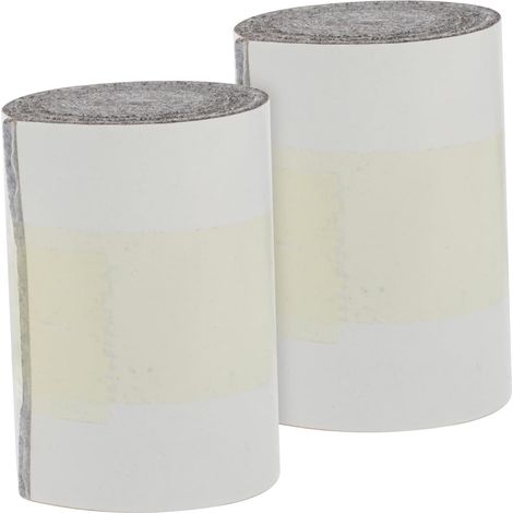 2 rouleaux de ruban adhésif double face pour meubles, bandes de feutre (1/5)