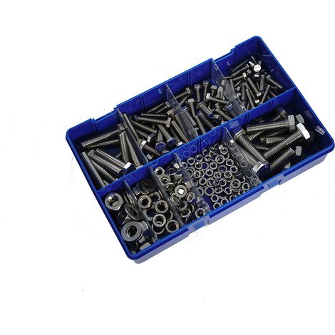 Kitmaster Sets, Nuts And Washers Kit M5 - M10 A2 Stainless Steel (1/2)