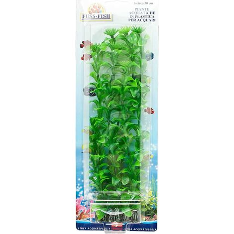 Décoration végétale aquatique en plastique pour aquariums