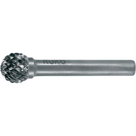 Fraise lime carbure boule forme D boule d 6mm - 116041 - RUKO - RUKO GMBH