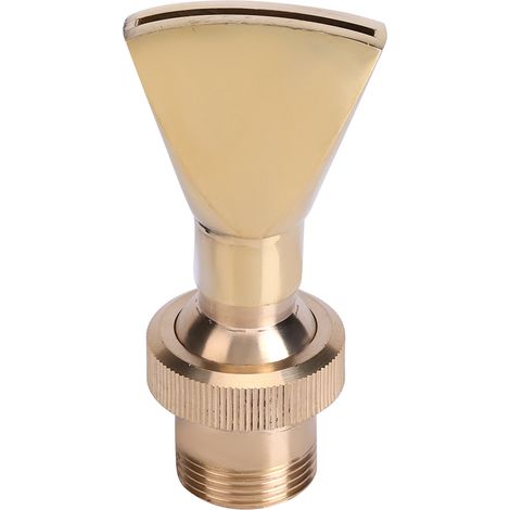 Eosnow Arroseur de fontaine DN20 en forme d'éventail, corps complet en laiton, buse, jardin paysager