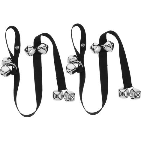 campanillas ajustables de nailon para perros, ideales para entrenamiento en interiores y exteriores, tanto en puertas como en ventanas, y para el adiestramiento en casa. (1/5)