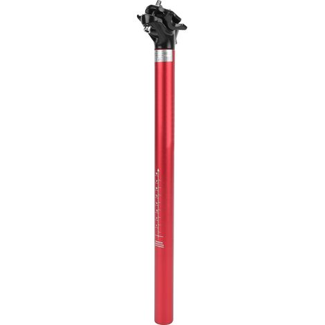 LUNJE Mountainbike-Sattelstütze, verstellbar, Aluminiumlegierung, 27,2 x 400 mm, Rot (1/5)
